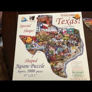 Shaped Jigsaw Puzzle 1000 pcs